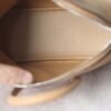 HERMES Mini Bolide Evercolor Leather 0M Chai Top Handmade PHW Hardware