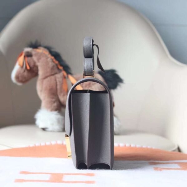 HERMES Constance 24CM 8F Etain Epsom Leather GHW Hardware