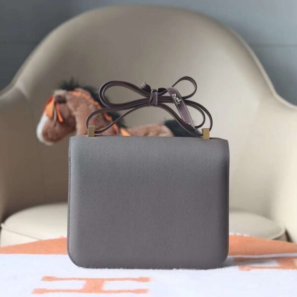 HERMES Constance 24CM 8F Etain Epsom Leather GHW Hardware