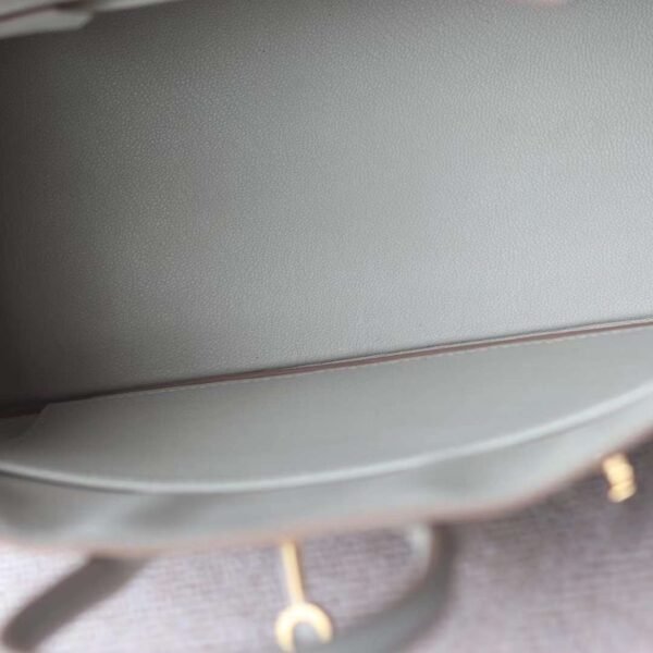 HERMES Birkin 25CM Bag Togo Leather 80 Pearl Grey GHW Hardware